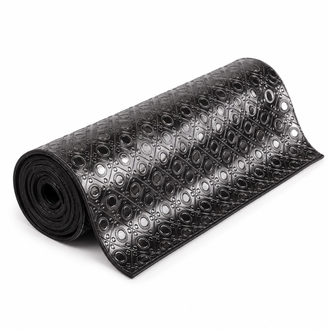 Embossed Monogram Fabric Panel